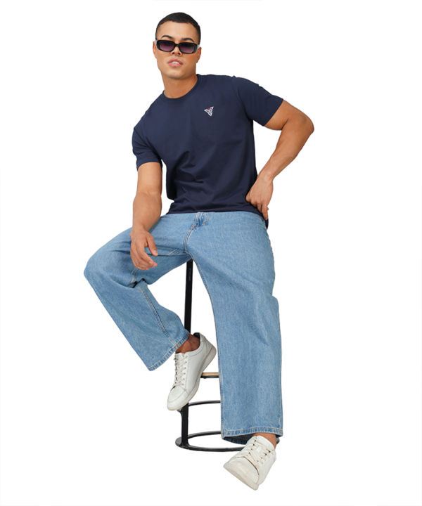 Men's Solid Round Neck T-Shirts