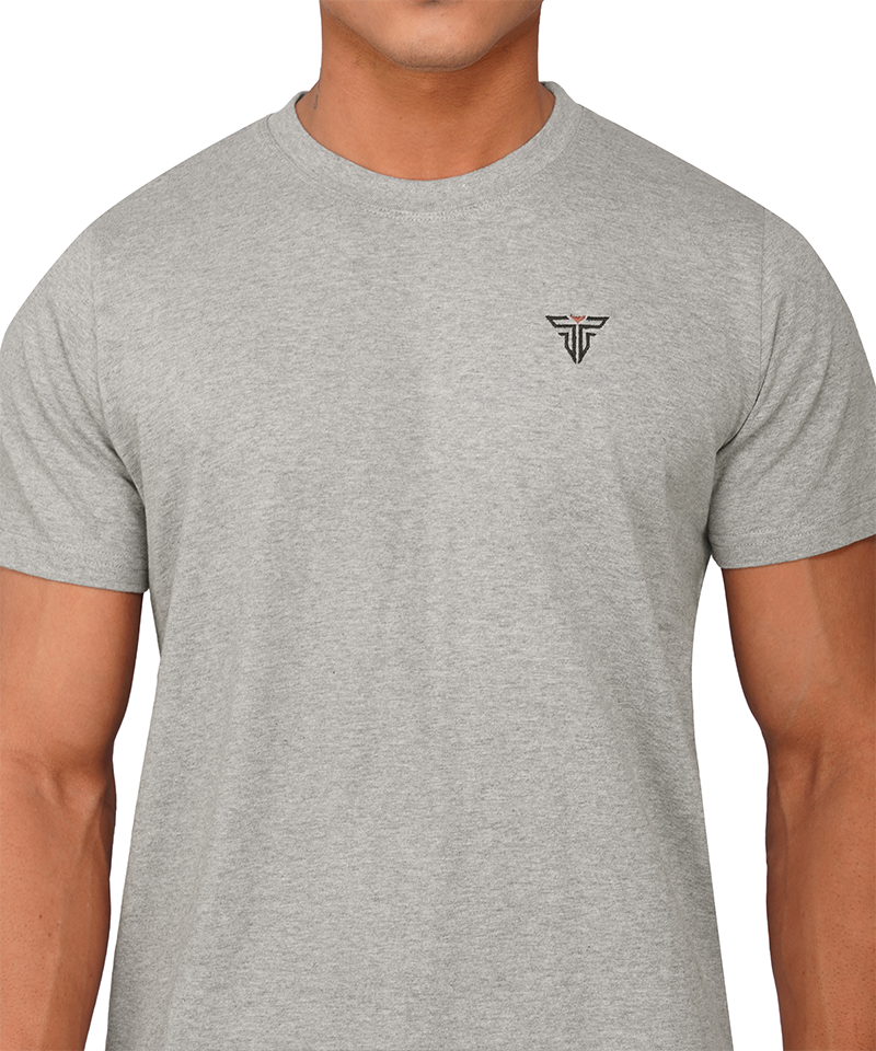 Men's Solid Round Neck T-Shirts