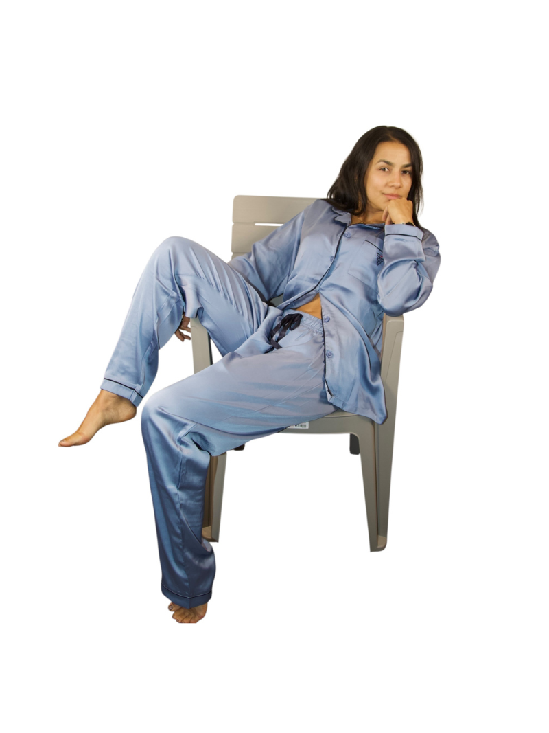 TIW-Women's-Night-Set - Satin-Blue (3)